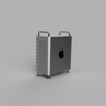 Mac Pro réplica caso funda manzana mini modelo monitor pequeña 3d print model - Mito3D