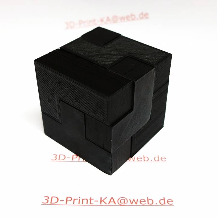 soma cubo rfel 60x60x60mm 3D print model - Mito3D