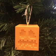 calabaza decoración navidad jardín minecraft 3d print model - Mito3D