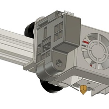 bocal extrusora sonda Construir 3d impressora z probe ender 3 bed 3d print model - Mito3D