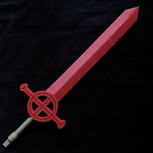 finn demonio sangre espada hora aventura props cosplay serie adventuretime animar 3d print model - Mito3D