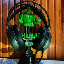 hulk headphone holder avengers 3d print model - Mito3D