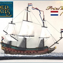 olandese 50 gun indiaman prins willem negozio guerra guerre Olanda mercante 17th repubblica secolo 1 600 anglo dutch mercantile fioreia 3d print model - Mito3D