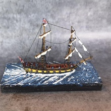 british snow hms ontario fdm great navy royal american revolution lakes 3d print model - Mito3D