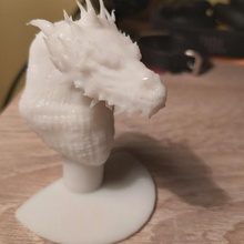 dragon buste miniature 3dmodel Smaug maison firstsculpt 3d print model - Mito3D