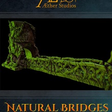 natural puentes puente cerradura abierta mordedura dragón éter dragonlock calabozo 3d print model - Mito3D