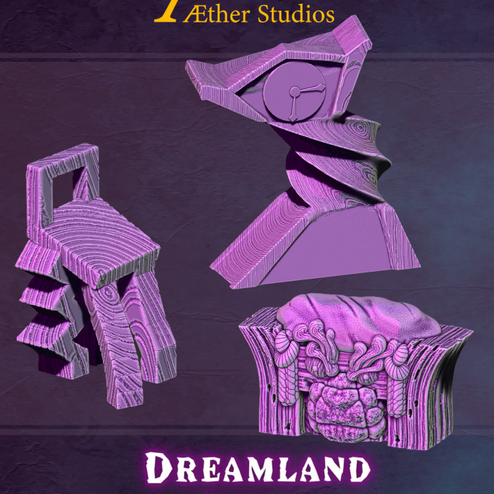Dreamland öğeler 3D print model - Mito3D