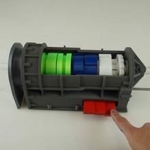 6 Gang allison Automatik Getriebe Bildung 3d print model - Mito3D