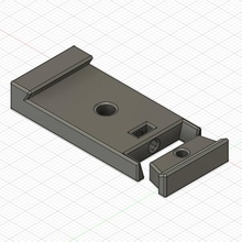 losmandy rail clamp 3d print model - Mito3D