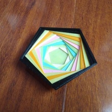 Spiral Teller Container Mathematik openscad Polygon Customizer Kunst 3d print model - Mito3D