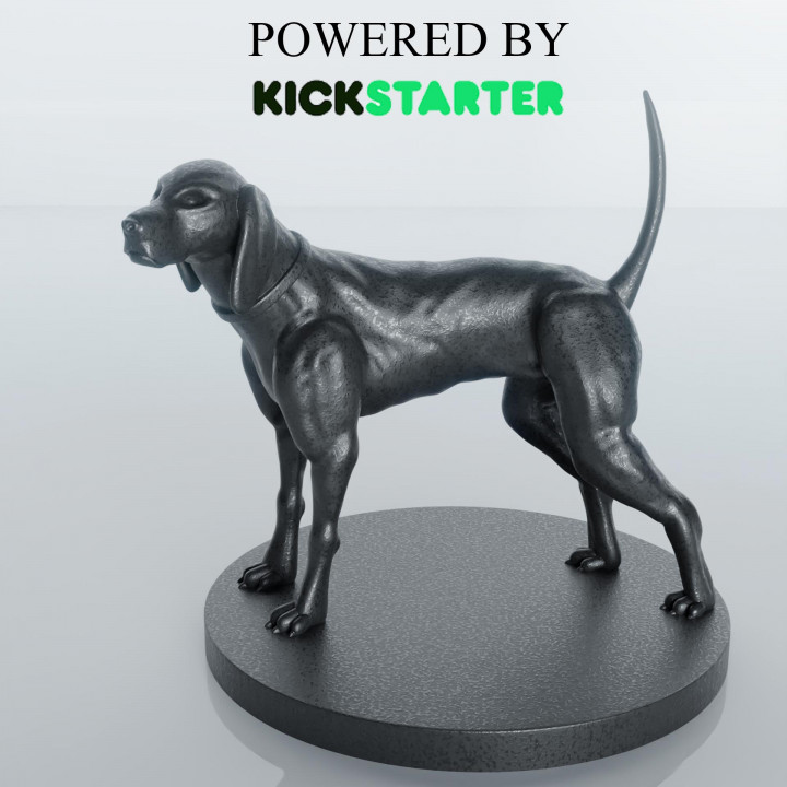 Hund Tier Begleiter Doggo 3D print model - Mito3D