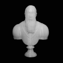portrait d'homme âgé louvre paris numérisation 3d print model - Mito3D