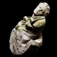 Milford carril estatua escala escanear Londres escultura 3dprintable mujer busto cc0 3d print model - Mito3D