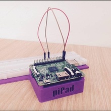 pipad - raspberry pi prototyping board gadgets & electronics 3d print model - Mito3D