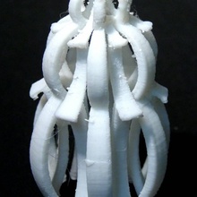 a1 decoração boneco neve jardim 3d print model - Mito3D