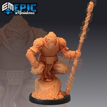 monkey king sun wukong ape monk journey west tabletop chinese fantasy medieval monster rpg warhammer enemy dungeon dnd pathfinder npc 3d print model - Mito3D