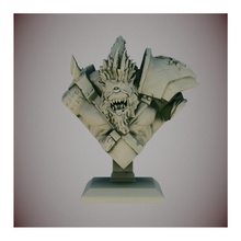 bruto monstruo busto oscuro fantasía rpg guerra martillo juego Cíclope caos colina baja escultura figura grito miniatura formoide ciClope 3d print model - Mito3D
