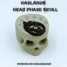gaslands crâne équipement phase marqueur 3d print model - Mito3D