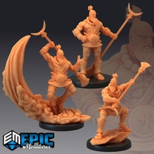 sandy set sha wujing water buffalo chinese sand demon journey west collection tabletop fantasy medieval monster rpg warhammer enemy dungeon dnd pathfinder npc 3d print model - Mito3D