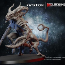 chaos1 3 soutien prêt boutique dragons donjons fantaisie marteau guerre jeu dnd éclaireur 3d print model - Mito3D