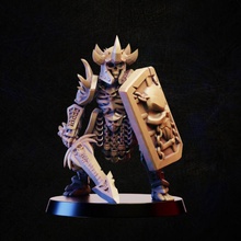 skeleton store monster rpg undead warrior miniature tabletop wargame 3d print model - Mito3D