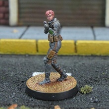 female alliance trooper - icarus games scifi icarusgames 3d print model - Mito3D