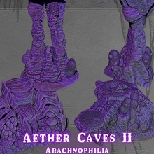 aether caves ii arachnophilia store terrain spider spiders columns scatter drow caverns menzobarenzan stalagmites stalagtites carlsbad 3d print model - Mito3D