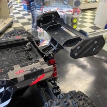 arrma kraton 6s wing car rc buggy notorious spoiler monstertruck 1 8 typhon trugy 3d print model - Mito3D