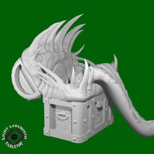 chest mimic tongue dragons dungeons teeth evil d&d dnd sharp 3d print model - Mito3D