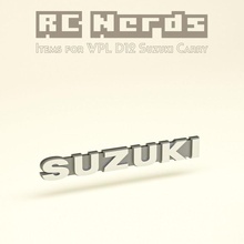emblema wpl d12 Suzuki 3d print model - Mito3D