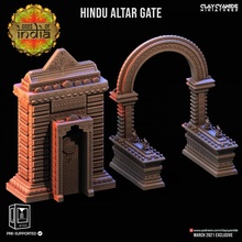 hindu altar gate store 3d print model - Mito3D