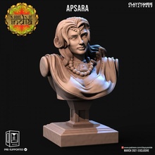 apsara bust store 3d print model - Mito3D