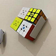 rubik cubo parete montare puzzle speedcube 3d print model - Mito3D
