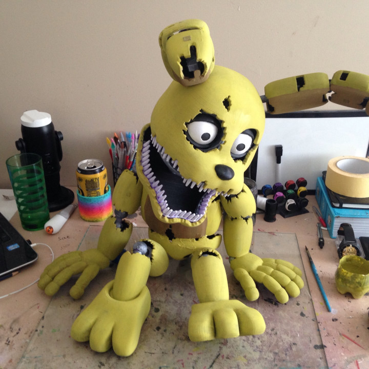 plushtrap fnaf 3D print model - Mito3D