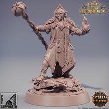 soone thaar chooser - elves high hollow store dragons dungeons mini miniatures wand staff mage tabletop daybreak 3d print model - Mito3D