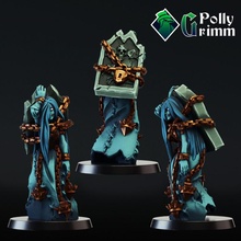 tabletop miniature ghost banshee fantasy game girl mini monster undead character grave boardgame dnd 3d print model - Mito3D