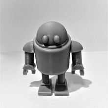 aide robot 5 droïde mini technologie miniature science fiction 3d print model - Mito3D
