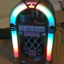 juke box neopixels luzes arduino neopixel 3d print model - Mito3D