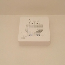 owl door bell cover doorbell 3d print model - Mito3D