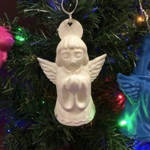 angel Garten Weihnachten ornament Baum Flügel cherub Engel ricangel 3d print model - Mito3D