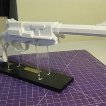 mal modelo pistola mov 3d print model - Mito3D