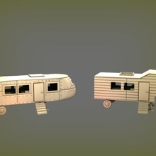 zombi kıyamet tanıtım videosu evler modern manzara 28mm yürüme ölü hayatta kalanlar günler 28mmminiatures ev 3d print model - Mito3D