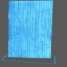 wood floor tile 3d print model - Mito3D