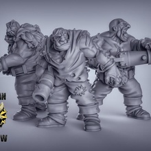 devler toplar ön destekli fantezi Warhammer top Zindanlar Ejderhalar canavar dnd yol bulucu Kingsofwar Ageofsigmar aos ttrpg önceden desteklenen kurşun kemeri 3d print model - Mito3D