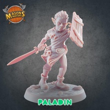 goblin paladin store creature fantasy monster orc warrior dnd 3d print model - Mito3D