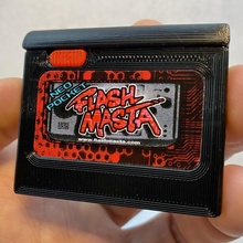 neo geo flash masta cart shell 3d print model - Mito3D