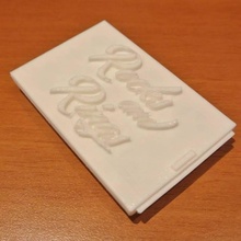 rocce anelli scheda borsa sport all'aperto card 3d print model - Mito3D