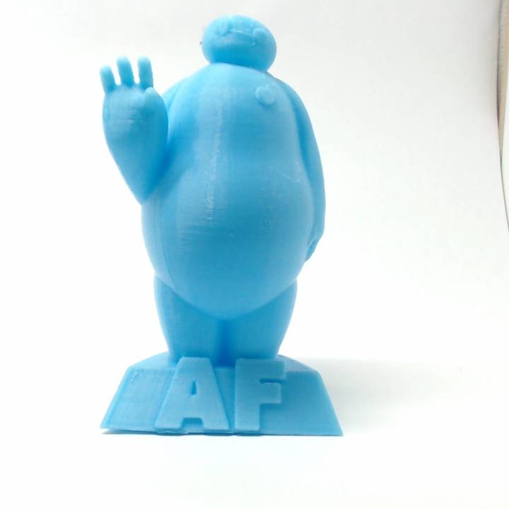 baymax fan art movie character fictional disney bighero6 3D print model - Mito3D