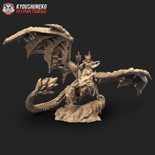 ice witch queen dragon toys & games warhammer snow rider dnd mounted 9thage kislev 3d print model - Mito3D