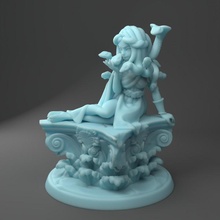 meddy medusa giocattoli Giochi femmina ragazza greco mostro serpenti mito Gorgone npc monstergirl 3d print model - Mito3D